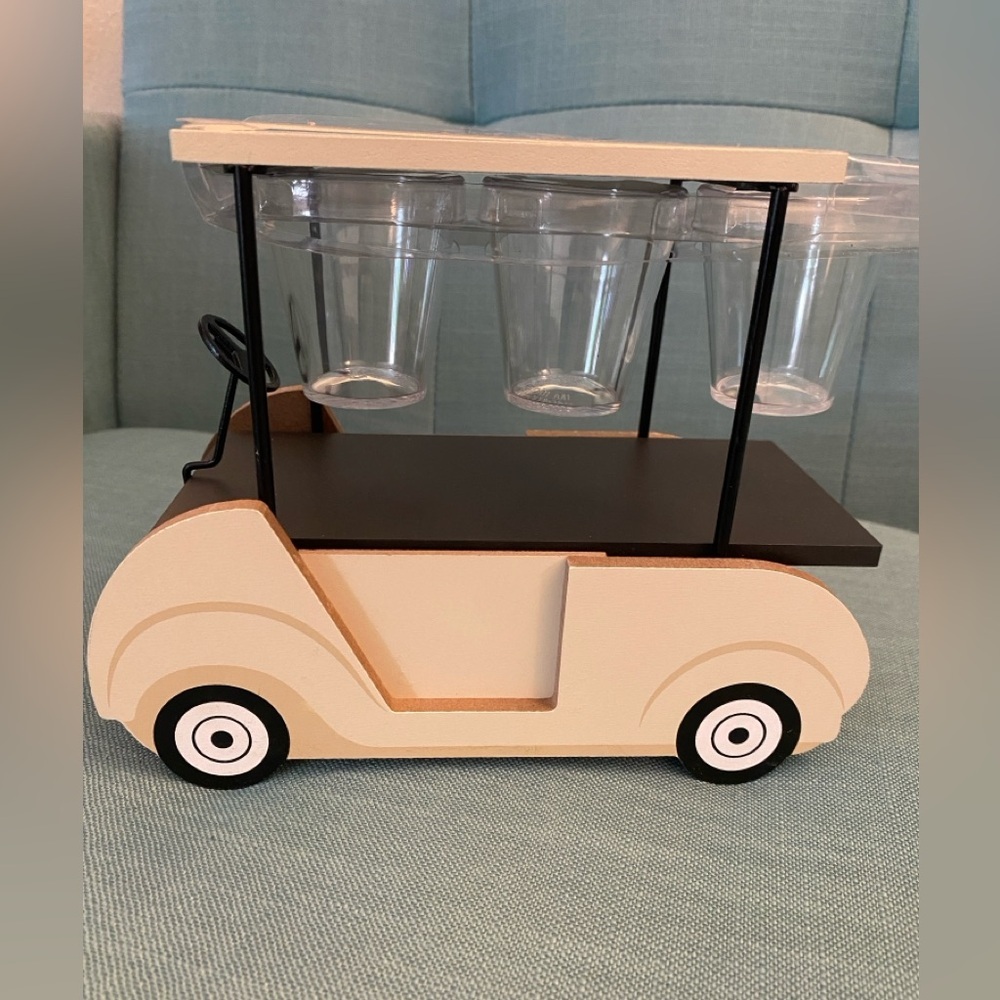 Target Bullseyes Playground Golf Cart Shotglass Holder